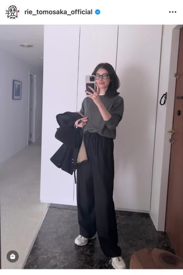 46歳ともさかりえ、スウェット姿の“地味スタイル”「最高」　ファンから「かわいい」の声