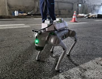 飛島建設、四足歩行ロボットによる自動巡回点検システムを開発