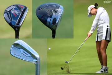 メジャーで初Vの金澤志奈　1Wは20年発売、FWは21年発売、軟鉄アイアンは22年発売とやや古めのモデルを使う理由は？