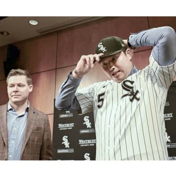 村上宗隆がホワイトソックス入団会見 低迷球団選択の理由は「これからのチーム」