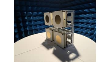 インターステラテクノロジズの人工衛星事業、複数衛星を用いて高性能アレーアンテナを構成する地上原理実験に成功