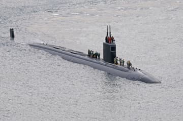 米海軍原潜が韓国入港　北朝鮮反発も