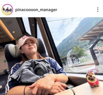 渋野日向子がアルプスの雄大な景観を満喫　しかし最後に恋しいと思ったものとは？