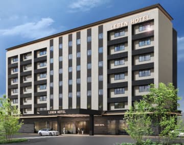 旧かごしま空港ホテル建替え、新たに「LEBEN HOTEL」2027年7月開業。全143室、大浴場/露天風呂付き