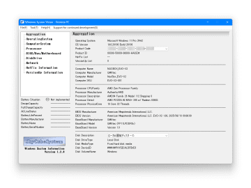 デバイスやOSの情報を収集して分類・整理する「SCS Windows System Viewer」／ほとんどの機能は管理者権限不要、ポータブルアプリで気軽【レビュー】