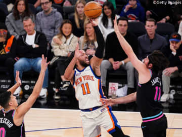 ニックスのブランソンが今季最多の47得点…45得点超えの試合数で球団史上最多タイの8度目