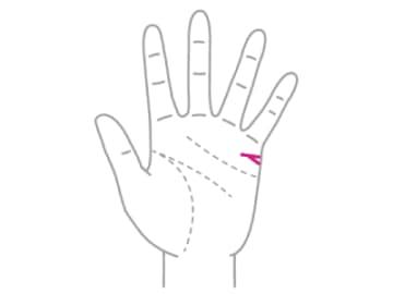 周囲の反対や何らかの障害を乗り越え最後には幸せになるドラマティックな『結婚線』とは！？【手相の教科書】