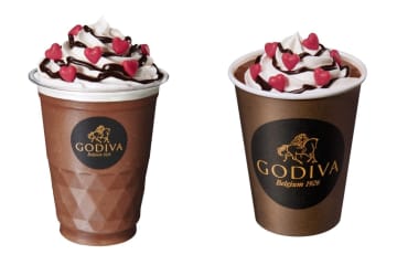 ゴディバ「生ショコラ ショコリキサー」生チョコソース入り濃厚リッチなバレンタインドリンク