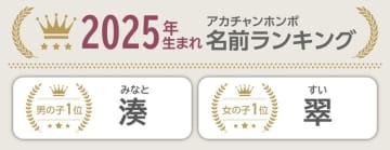 6,085人の子育てママ・パパが選んだ今年の漢字1位は『幸』。2025年生まれの赤ちゃん名前ランキングも発表！