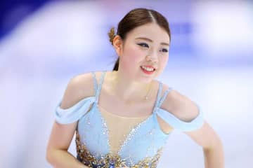 紀平梨花「2030年の五輪目指して努力します」　全日本アイスダンスで4位、SNSで心境報告