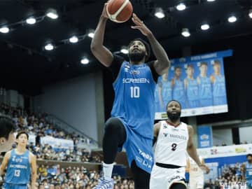 西地区13位の京都ハンナリーズに痛手…ジャクソンが右大腿部筋間血腫で戦線離脱