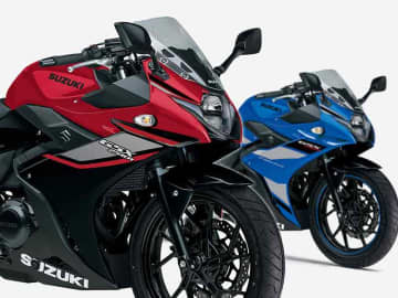 【スズキ】250ccロードスポーツ「GSX250R」のカラーリングを変更して1/9に発売！