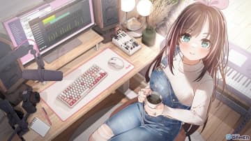 KizunaAIコラボ初のゲーミングキーボード登場！Akko製2モデルが予約受付開始―ピンク×ホワイトの特別デザイン