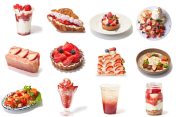 【新宿ルミネ・ニュウマン】栃木県産のいちごを使った56メニューがそろう！『とちあいかのいちごまつり』が2026年1⽉15⽇より開催！