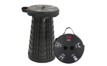 キャムショップ、ホンダの「H」マークロゴ変遷をデザインした「折りたたみスツール（椅子）」