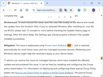 「Windows Update」で問題が発生したときのためのMicrosoftの切り札「KIR」ってなんだ？／リグレッション箇所だけをピンポイントに自動でロールバックする仕組み【やじうまの杜】