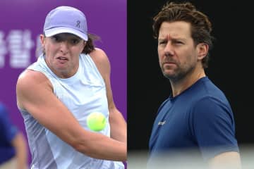 低迷期から一転、ウインブルドンで歴史的完封勝利へ。シフィオンテクの劇的な今季を名将フィセッテが回顧＜SMASH＞