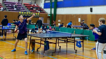 世代を超えて関西で卓球の輪を広げる　関西卓球サークルの現役とOB・OGが交流する卓球大会が開催