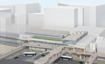 小田急藤沢駅の2階改札口が26年1月使用開始　同一階で他線に乗換