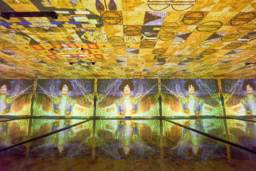 1,800㎡の巨大空間で音と映像に包まれる『THE MOVEUM YOKOHAMA』ウィーン芸術から山口智子プロデュース作品を没入体験