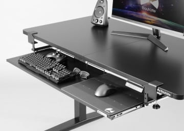 4点固定でグラつかない「後付キーボードスライダー2」。Bauhutteより