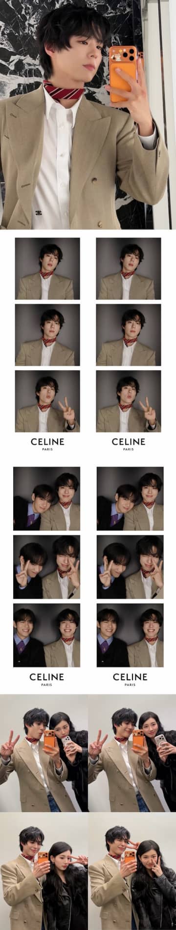 “これぞ眼福” パク・ボゴム、ペ・スジ、BTSのVの新しい豪華スリーショット誕生【PHOTO】