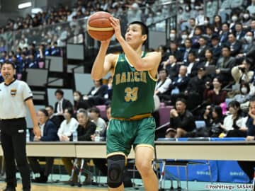 福岡第一が四日市メリノール学院を下しウインターカップ初戦突破…藤田悠暉が14得点9リバウンド
