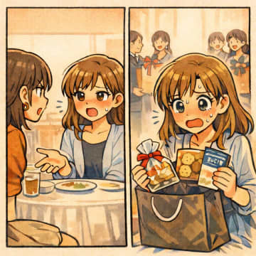 「結婚式のご祝儀、3万も出したくない」と文句を言う友人。当日、友人の引き出物を見ると…【短編小説】