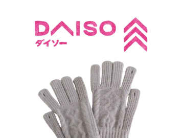 倍額出しても欲しい！【ダイソー】おしゃれで優秀♡「アームウォーマー & 手袋」