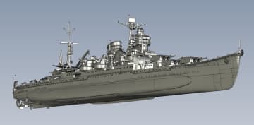 フジミ模型、プラモデル「1/700 FH55 日本海軍重巡洋艦 伊吹」を本日出荷開始