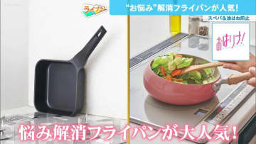 収納が楽、時短可能、さらには鉄分摂取も…さまざまな悩みを解決！話題の「進化系フライパン」