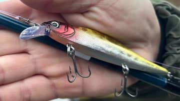 冷たい雨で水温6度台でもバスは釣れる！ハードベイトの達人が教える『フランジャー』のチューニング方法【鈴木翔の”SHOWUP!!”】