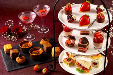 グランドプリンスホテル新高輪、「Strawberry Chocolate Afternoon Tea」を開催　2026年1月8日から