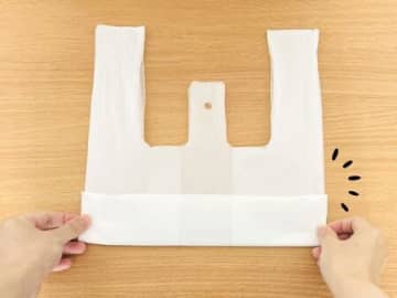 「しばってポイ」はもう卒業！レジ袋の一番キレイなたたみ方。わが家では即採用です♪