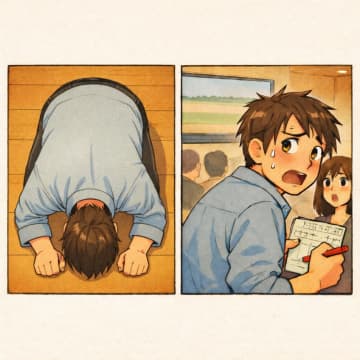 「パチンコで勝てば返せると思ってた」と借金を隠してた夫に説教。翌日見た呆れた光景とは？【短編小説】