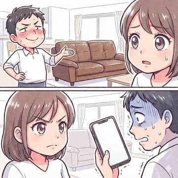 「センス悪いから捨てた」勝手に家具を買い替えた夫→レンタルサービスだと知らず弁償するハメに【短編小説】