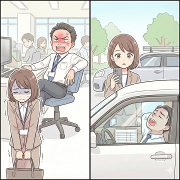 「サボってんじゃねぇよ！」と激怒する上司、外回り中に営業車で寝ている上司を見つけた結果【短編小説】