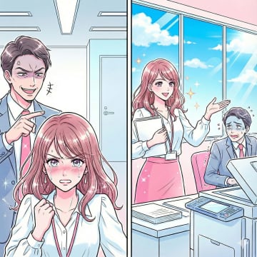 「お前は顔採用だ」公言する最低な上司。悔しかった私が成績トップになり、上司と立場が逆転【短編小説】