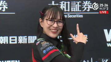 逢川恵夢、衝撃の倍満フィニッシュ！約3カ月ぶりの2勝目に「お待たせしすぎたかもしれません！」と弾ける笑顔／麻雀・Mリーグ