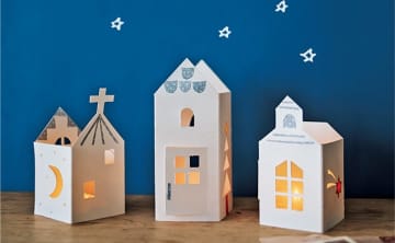 牛乳パックがおしゃれな「おうちのランタン」に大変身！ 簡単かわいいクリスマスクラフト