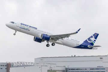 カノット・シャーク航空、エアバスA321XLR型機初号機を受領