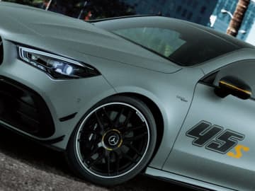 メルセデスAMG「CLA 45 S Final Edition」発表　ブラック×イエローの全国130台限定車
