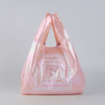 紀ノ国屋“キラキラ輝く折りたたみエコバッグ”に新色が登場！　裏面の新デザインも魅力の全3種