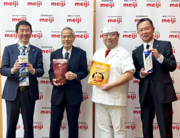 明治 咀嚼プロセスを可視化 最新装置でBtoB提案強化