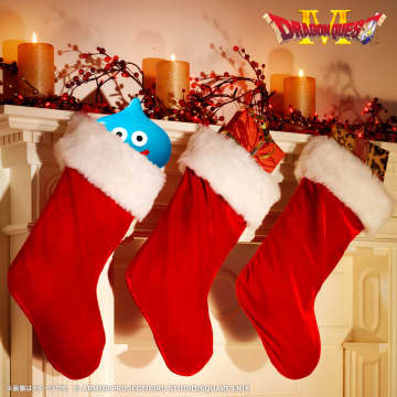 プレゼントに混ざるスライムの姿が。マクドナルド公式Xにて、“メリークリスライム”ポストが公開