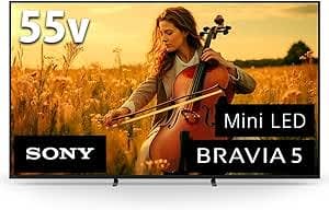 BRAVIA 5「K-55XR50」連続首位！　4Kテレビ人気ランキングTOP10　2025/12/24