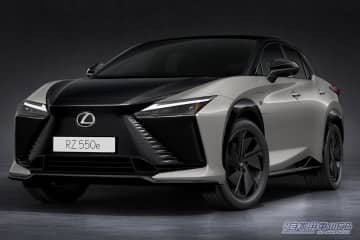 レクサスRZ、BEVシステム刷新で走りの魅力を大幅に向上。スポーツグレード“F SPORT”も新設定