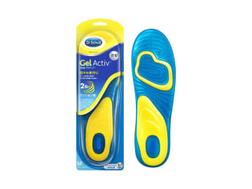 本日のお買い得商品 フットケアブランド「ドクター・ショール」のジェル製中敷きが43%OFF