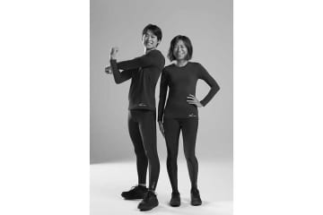 「スーツの時にも着ようかな」　元五輪ランナーも熱視線…ワコール新開発のリカバリーウェア登場