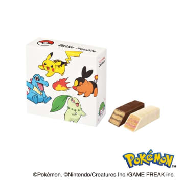 「ポケモン」ゲーム最新作「Z-A」からチコリータ、ポカブ、ワニノコも♪バレンタイン向けお菓子がバージョンアップして登場